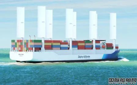 法國首艘風力輔助推進集裝箱船設計獲BV原則批復，開啟船舶設計新紀元
